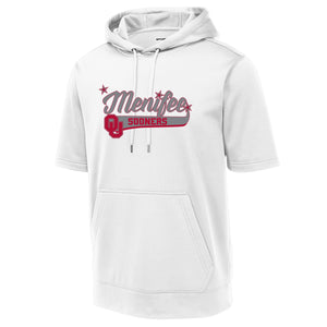Menifee Sooners Fastpitch Sport-Tek ® Sport-Wick ® Fleece Short Sleeve Hooded Pullover