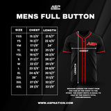 Carolina Hit Stix Baseball Mens/Boys Full Button Full Sublimation Short Sleeve