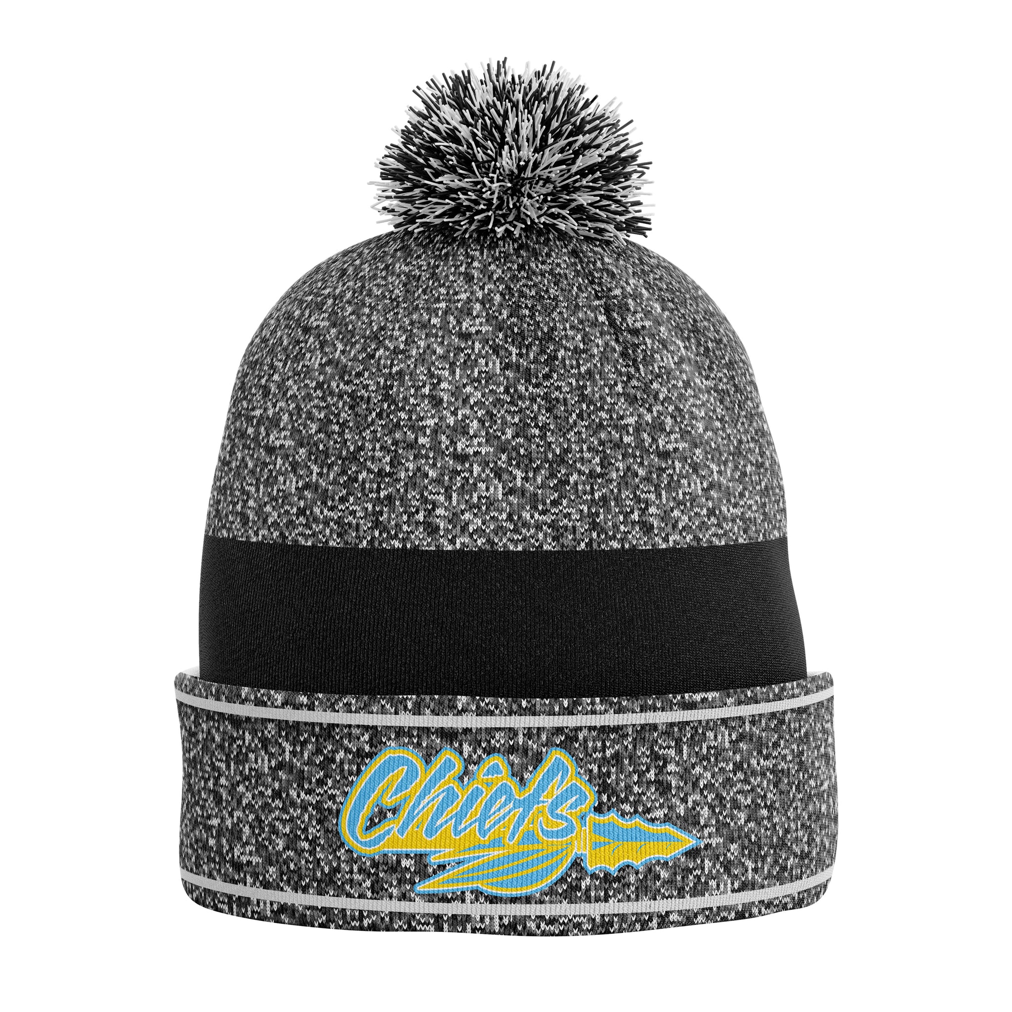 MISSOURI CHIEFS 148 POM BEANIE