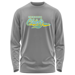 MISSOURI CHIEFS 50/50 BLEND LONG SLEEVE