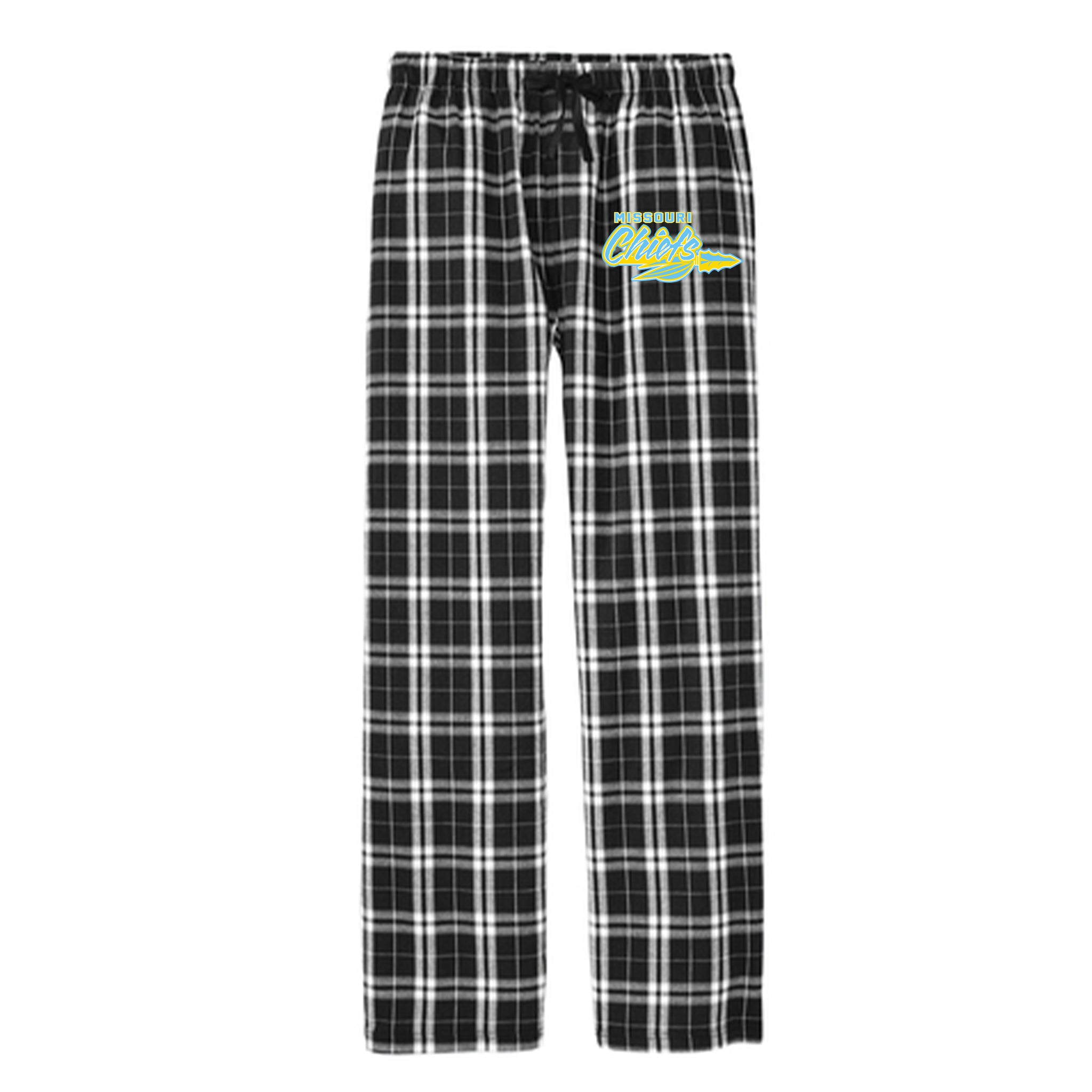 MISSOURI CHIEFS Flannel Plaid Pant