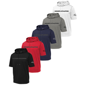 Monsta Athletics Sport-Tek ® Sport-Wick ® Fleece Short Sleeve Hooded Pullover