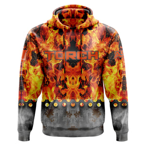 Monsta Athletics Torch Mens Full Sub Hoodie