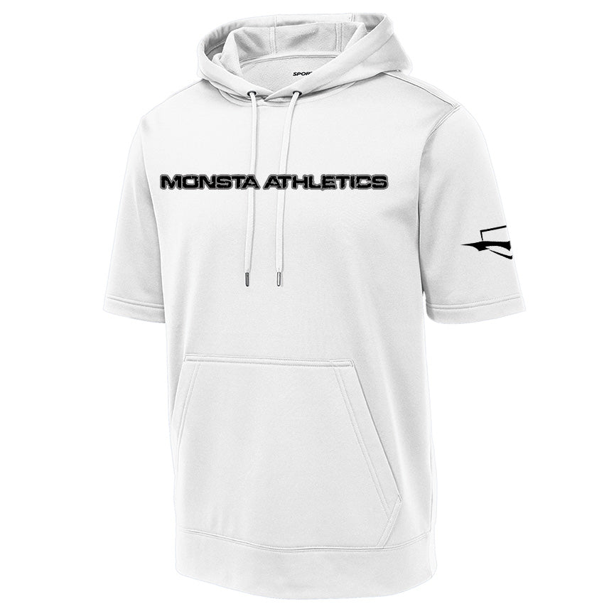 Monsta Athletics Sport-Tek ® Sport-Wick ® Fleece Short Sleeve Hooded Pullover