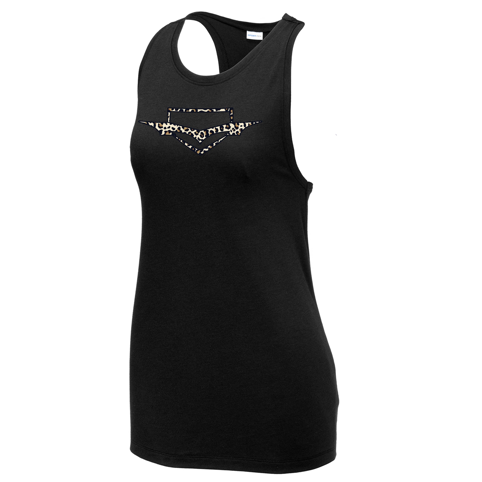 Monsta Athletics Cheetah Sport-Tek® Women's PosiCharge® Tri-Blend Wicking Tank