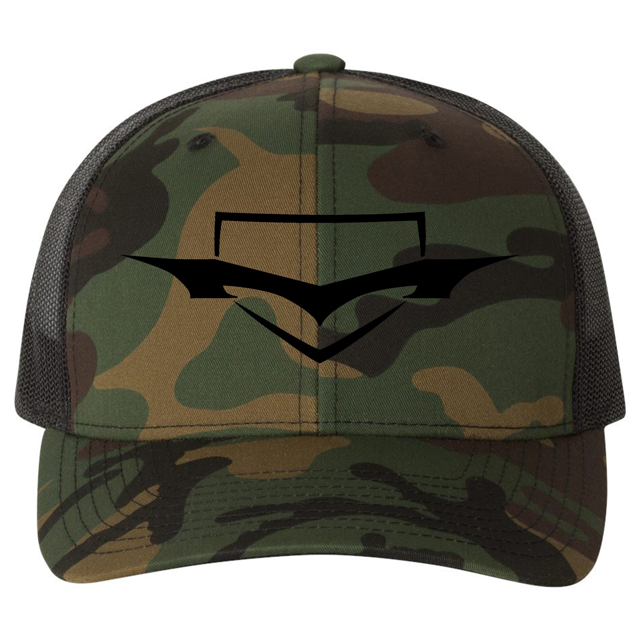 Monsta Athletics Camo Series YP Classics Retro Trucker Snapback Hat