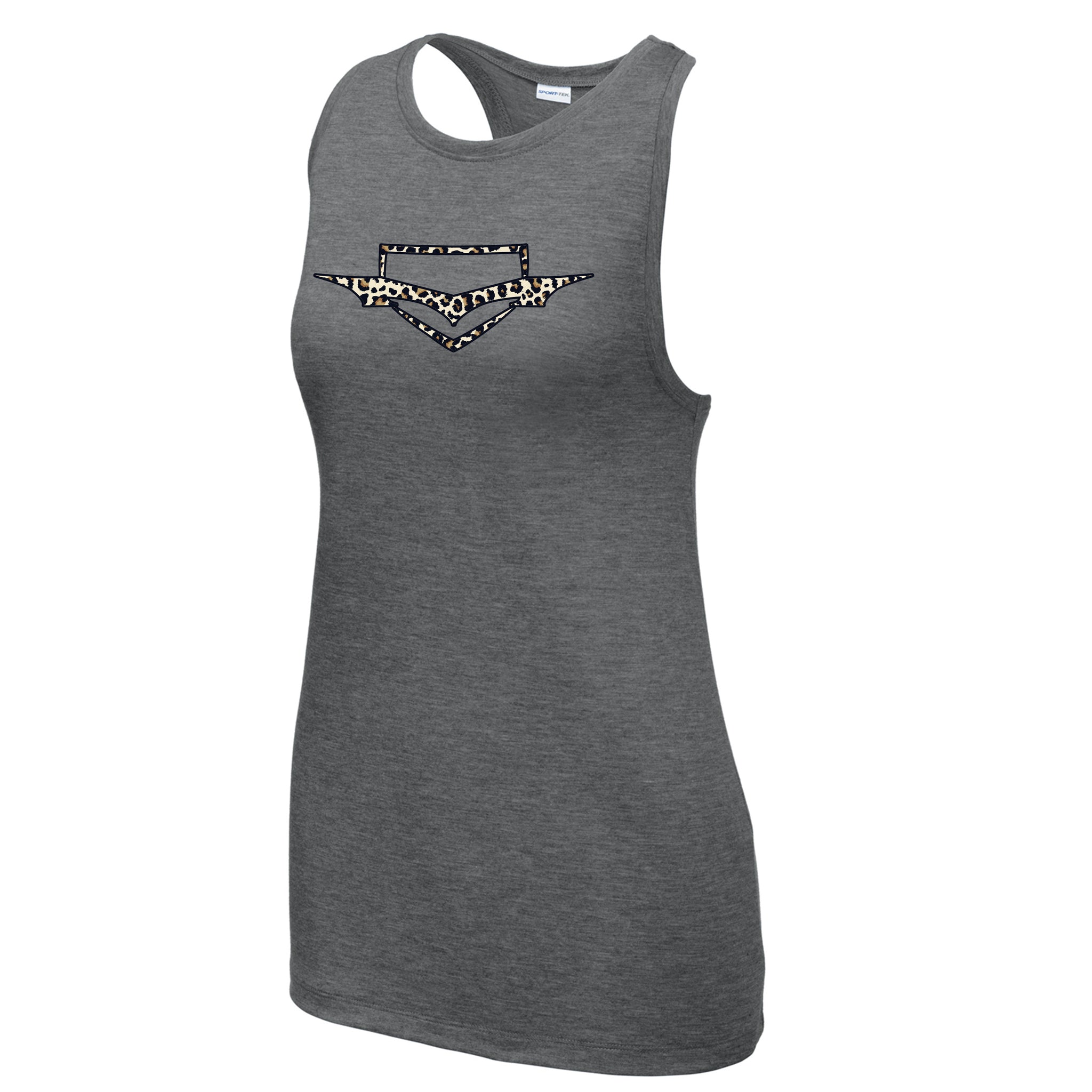 Monsta Athletics Cheetah Sport-Tek® Women's PosiCharge® Tri-Blend Wicking Tank