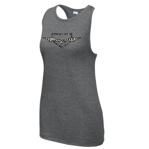 Monsta Athletics Cheetah Sport-Tek® Women's PosiCharge® Tri-Blend Wicking Tank