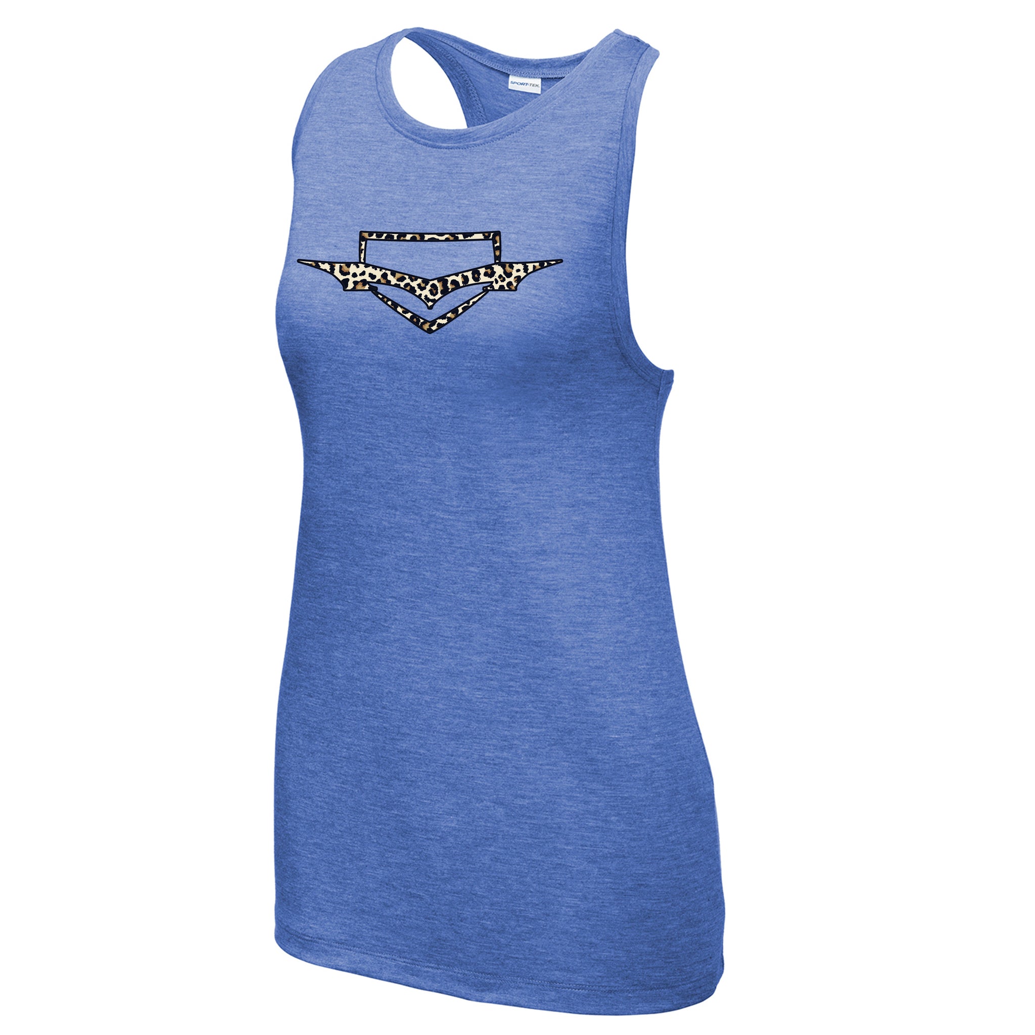 Monsta Athletics Cheetah Sport-Tek® Women's PosiCharge® Tri-Blend Wicking Tank