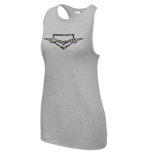 Monsta Athletics Cheetah Sport-Tek® Women's PosiCharge® Tri-Blend Wicking Tank