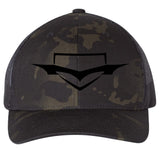 Monsta Athletics Camo Series YP Classics Retro Trucker Snapback Hat