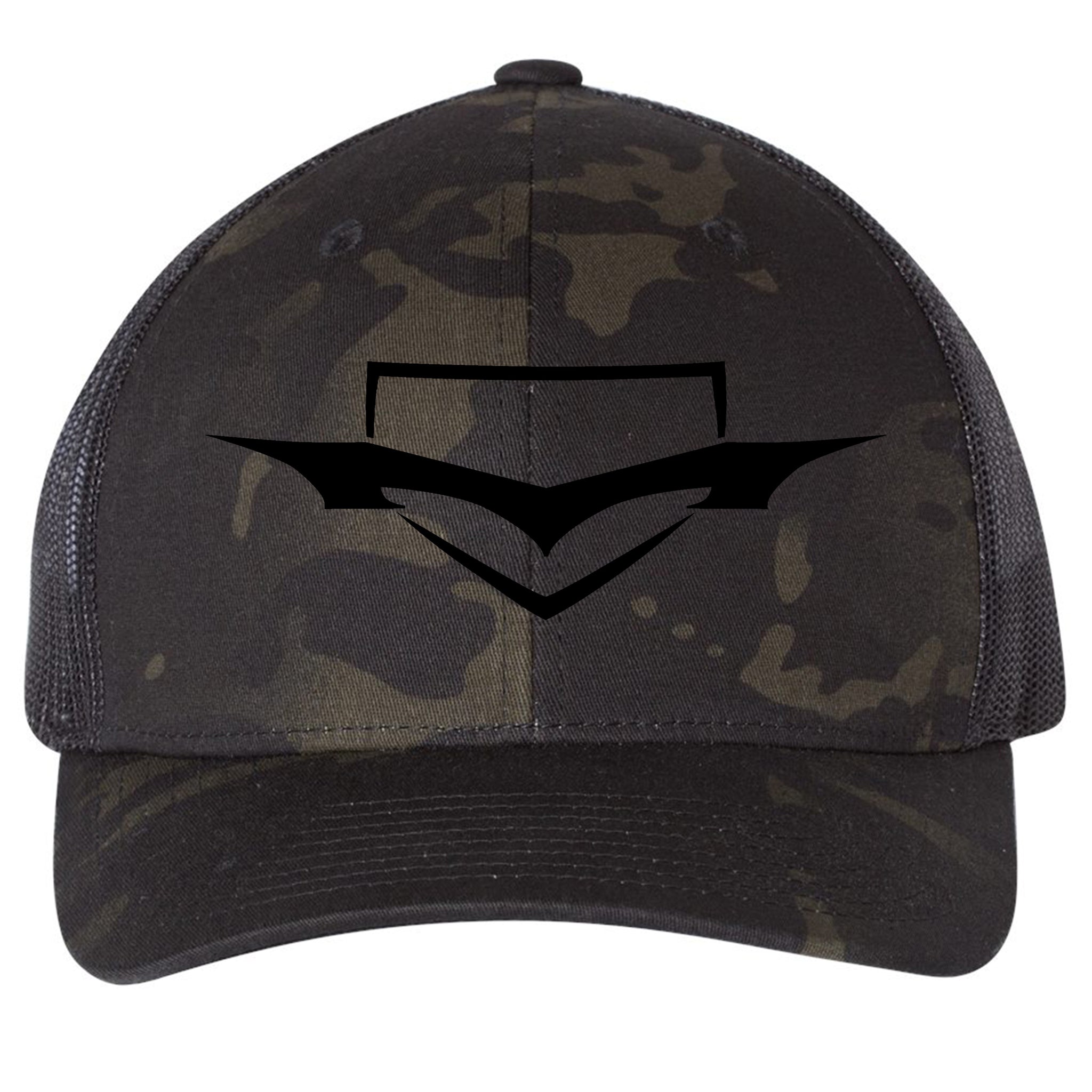 Monsta Athletics Camo Series YP Classics Retro Trucker Snapback Hat