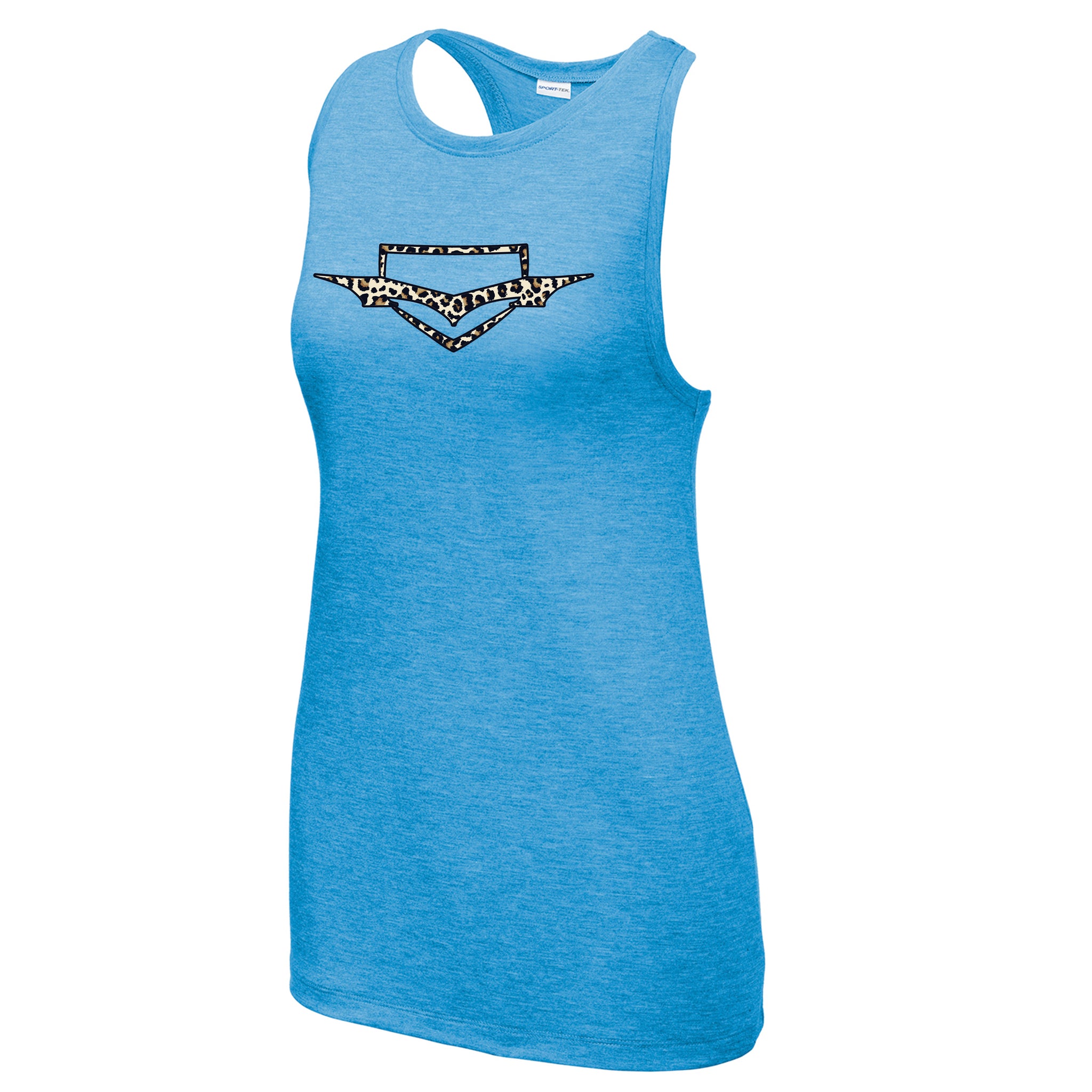 Monsta Athletics Cheetah Sport-Tek® Women's PosiCharge® Tri-Blend Wicking Tank