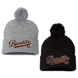 NC Bandits Fastpitch Sportsman 12" Pom-Pom Cuffed Beanie