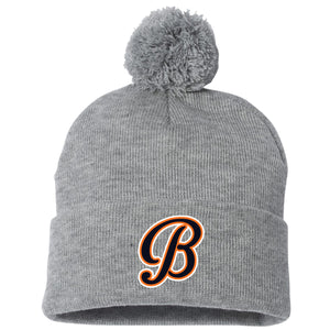 NC Bandits Fastpitch Sportsman 12" Pom-Pom Cuffed Beanie