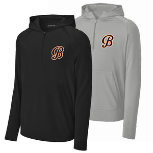NC Bandits Fastpitch Sport-Tek® Sport-Wick® Stretch 1/2-Zip Hoodie