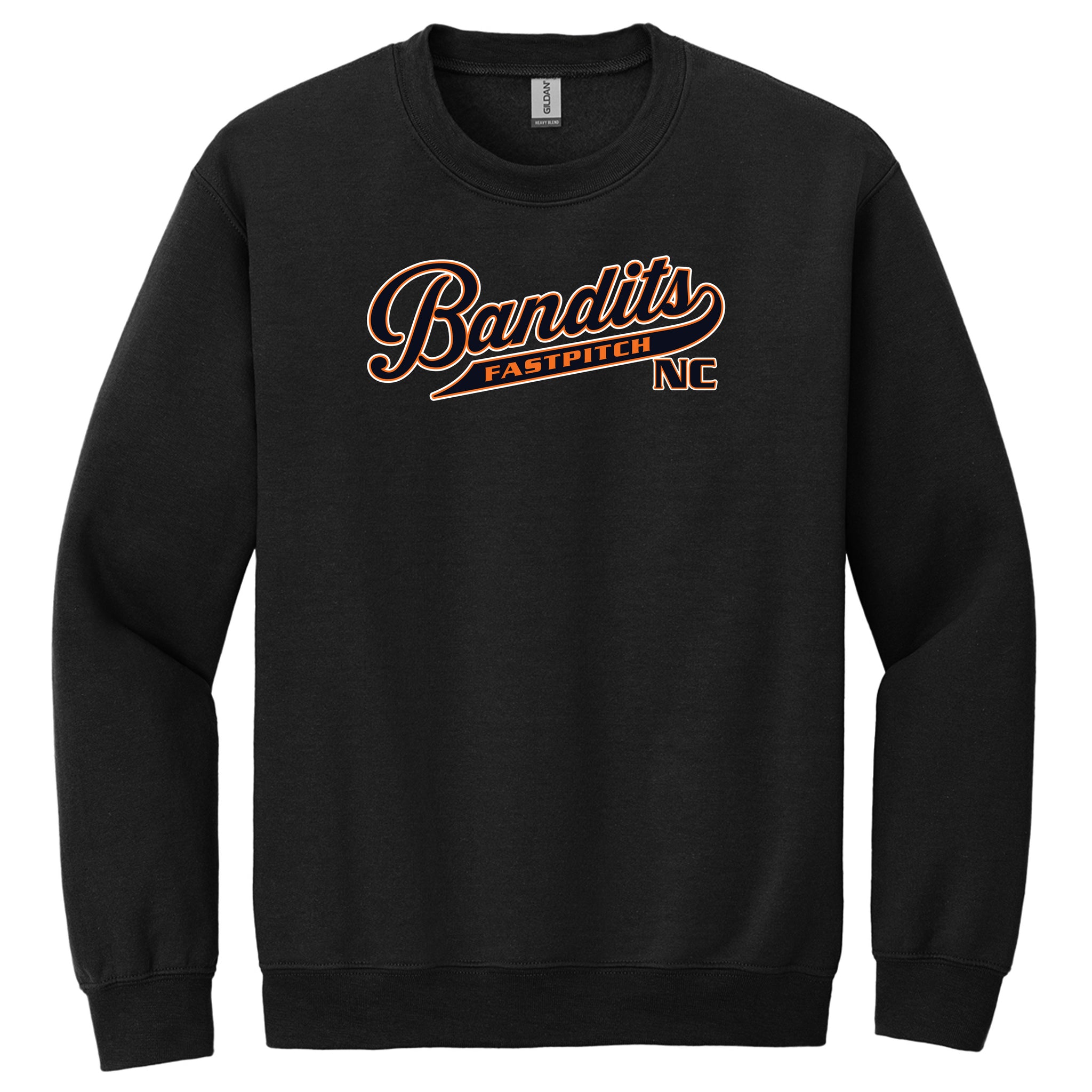 NC Bandits Fastpitch Gildan® Heavy Blend™ Crewneck Sweatshirt