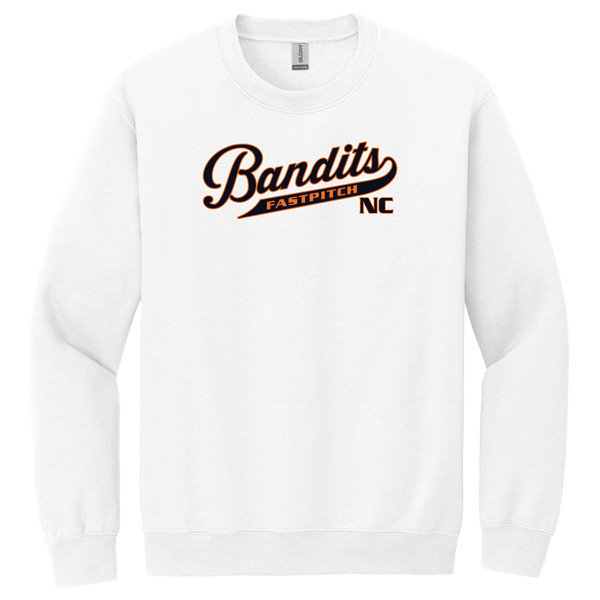 NC Bandits Fastpitch Gildan® Heavy Blend™ Crewneck Sweatshirt