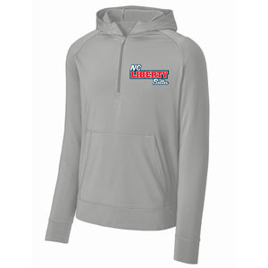 NC Liberty Belles Fastpitch Sport-Tek® Sport-Wick® Stretch 1/2-Zip Hoodie