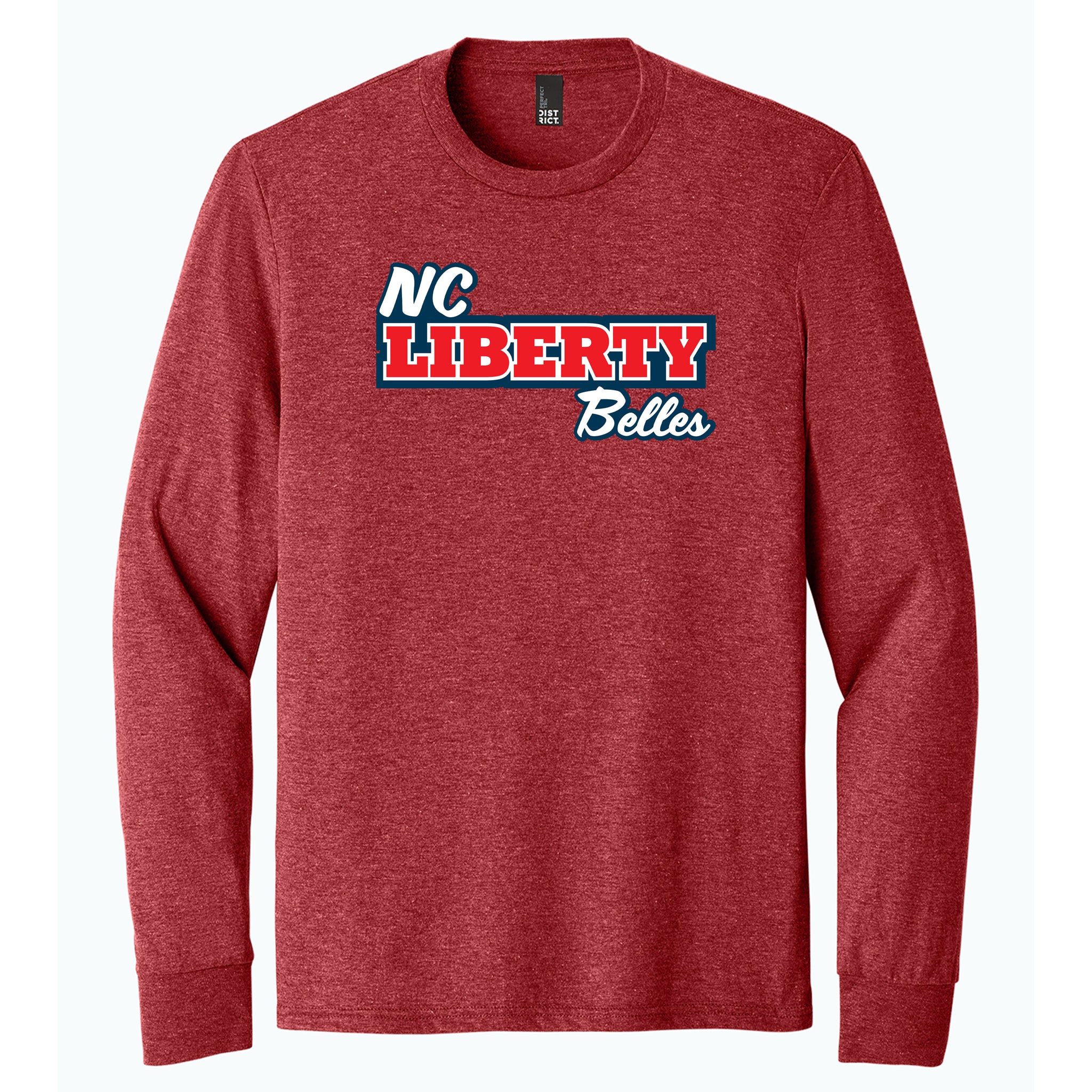 NC Liberty Belles Fastpitch District Perfect Tri ® Long Sleeve Tee