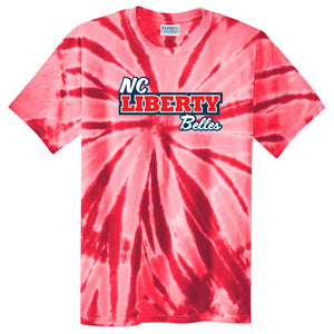 NC Liberty Belles Fastpitch Port & Company® Tie-Dye Tee