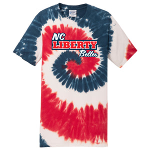 NC Liberty Belles Fastpitch Port & Company® Tie-Dye Tee