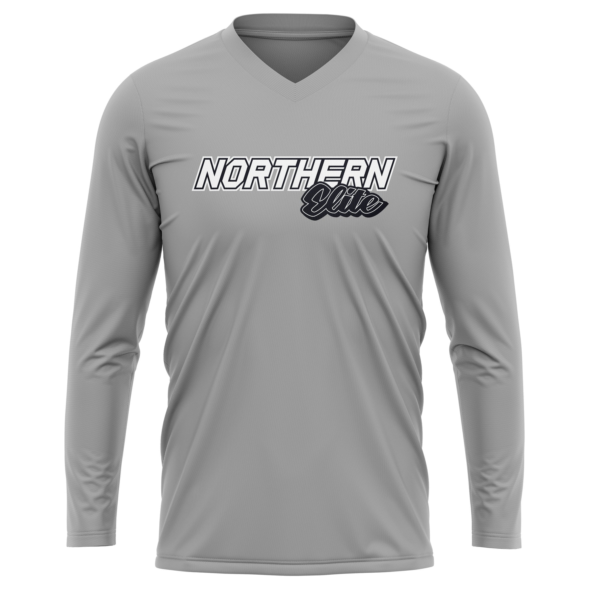 Northern Elite Fastpitch Women's V-Neck Full Sub Long Sleeve