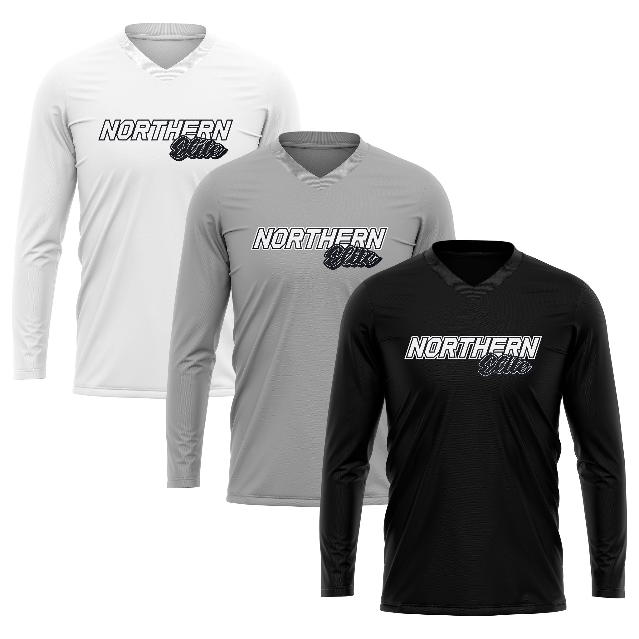 Northern Elite Fastpitch Women's V-Neck Full Sub Long Sleeve