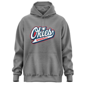 OKIES BASEBALL 50/50 BLEND HOODIE