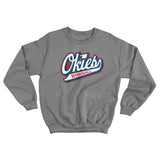 OKIES BASEBALL 50/50 BLEND CREWNECK SWEATSHIRT