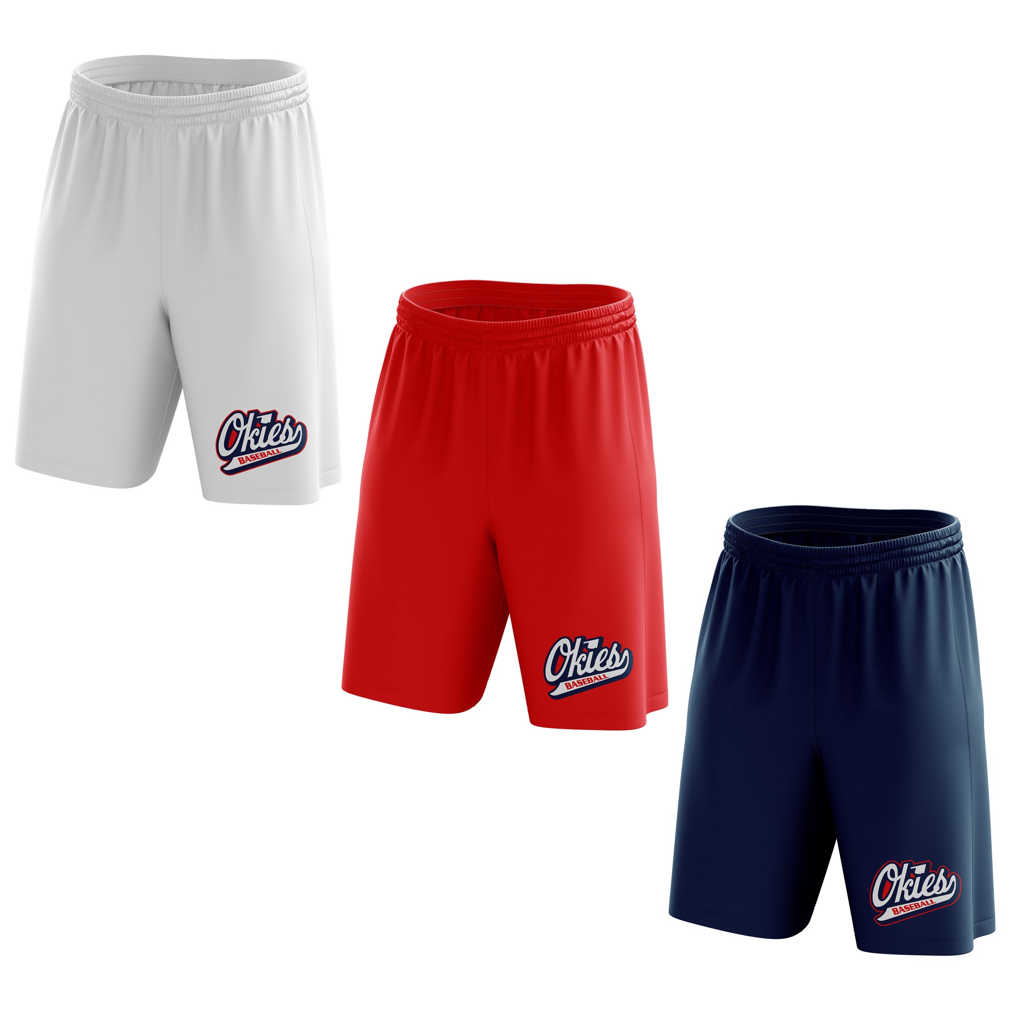 OKIES BASEBALL MENS FULL SUB SHORTS