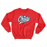 OKIES BASEBALL 50/50 BLEND CREWNECK SWEATSHIRT