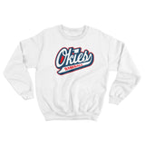 OKIES BASEBALL 50/50 BLEND CREWNECK SWEATSHIRT