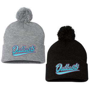 Outkasts Fastpitch Sportsman 12" Pom-Pom Cuffed Beanie