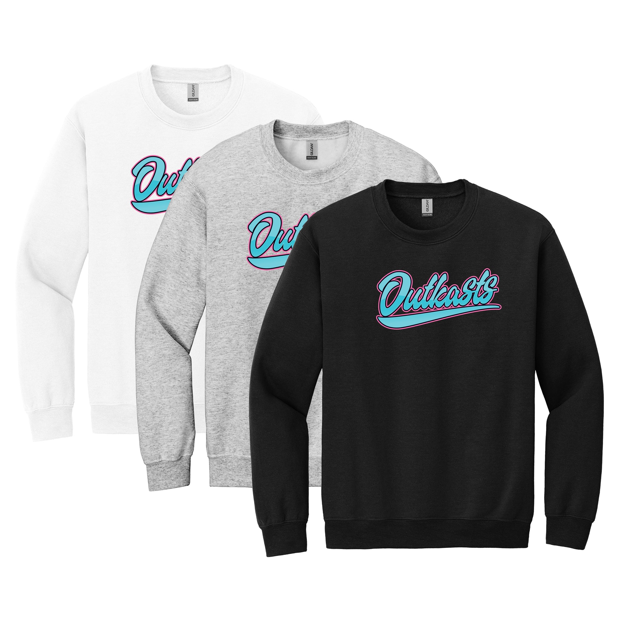 Outkasts Fastpitch Gildan® Heavy Blend™ Crewneck Sweatshirt
