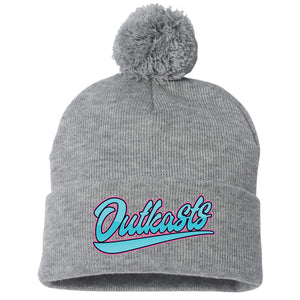 Outkasts Fastpitch Sportsman 12" Pom-Pom Cuffed Beanie