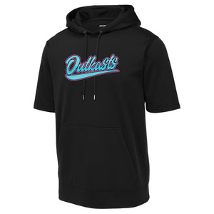 Outkasts Fastpitch Sport-Tek ® Sport-Wick ® Fleece Short Sleeve Hooded Pullover