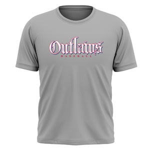 Outlaws Baseball Mens Full Sub Short Sleeve