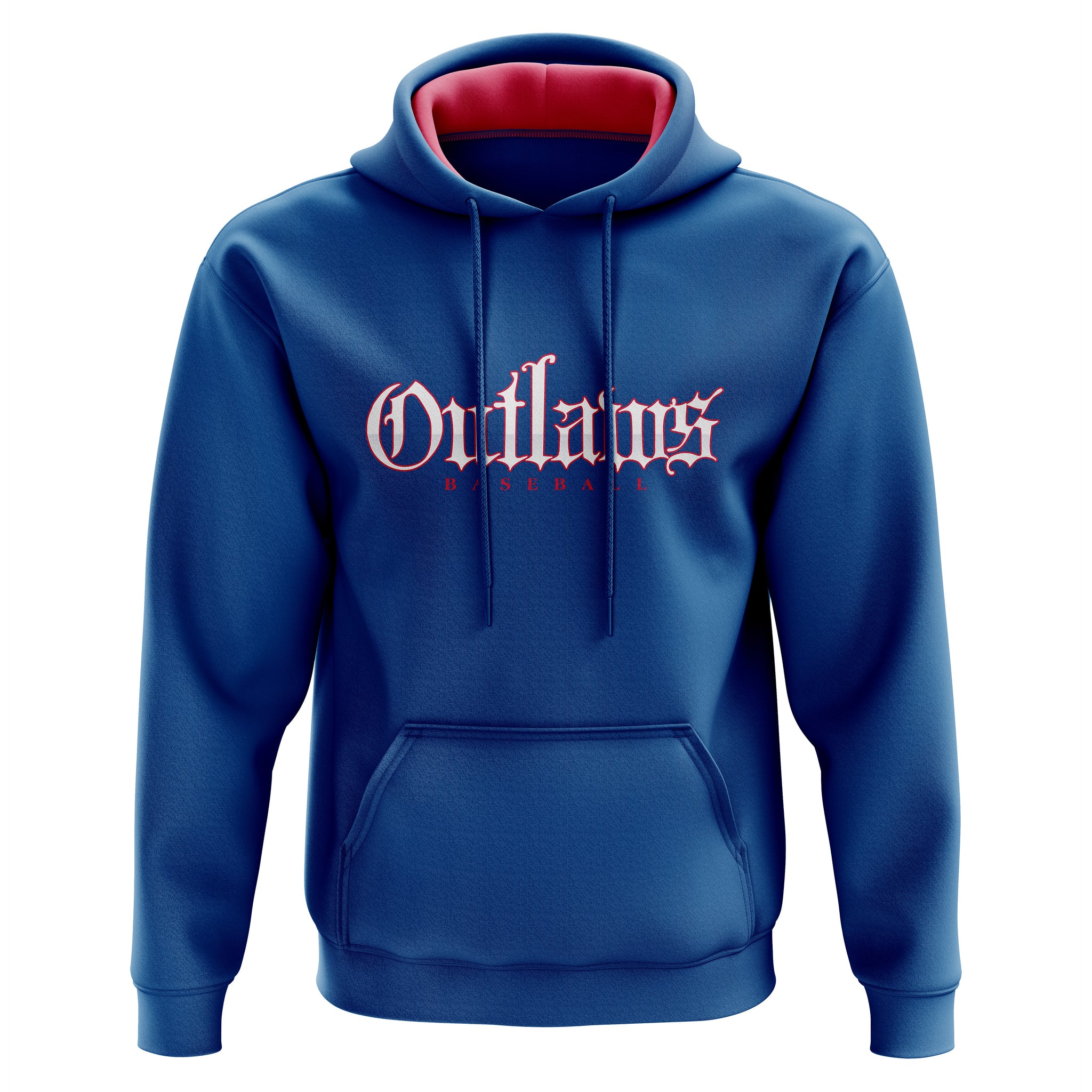 OUTLAWS BASEBALL MENS FULL SUB HOODIE