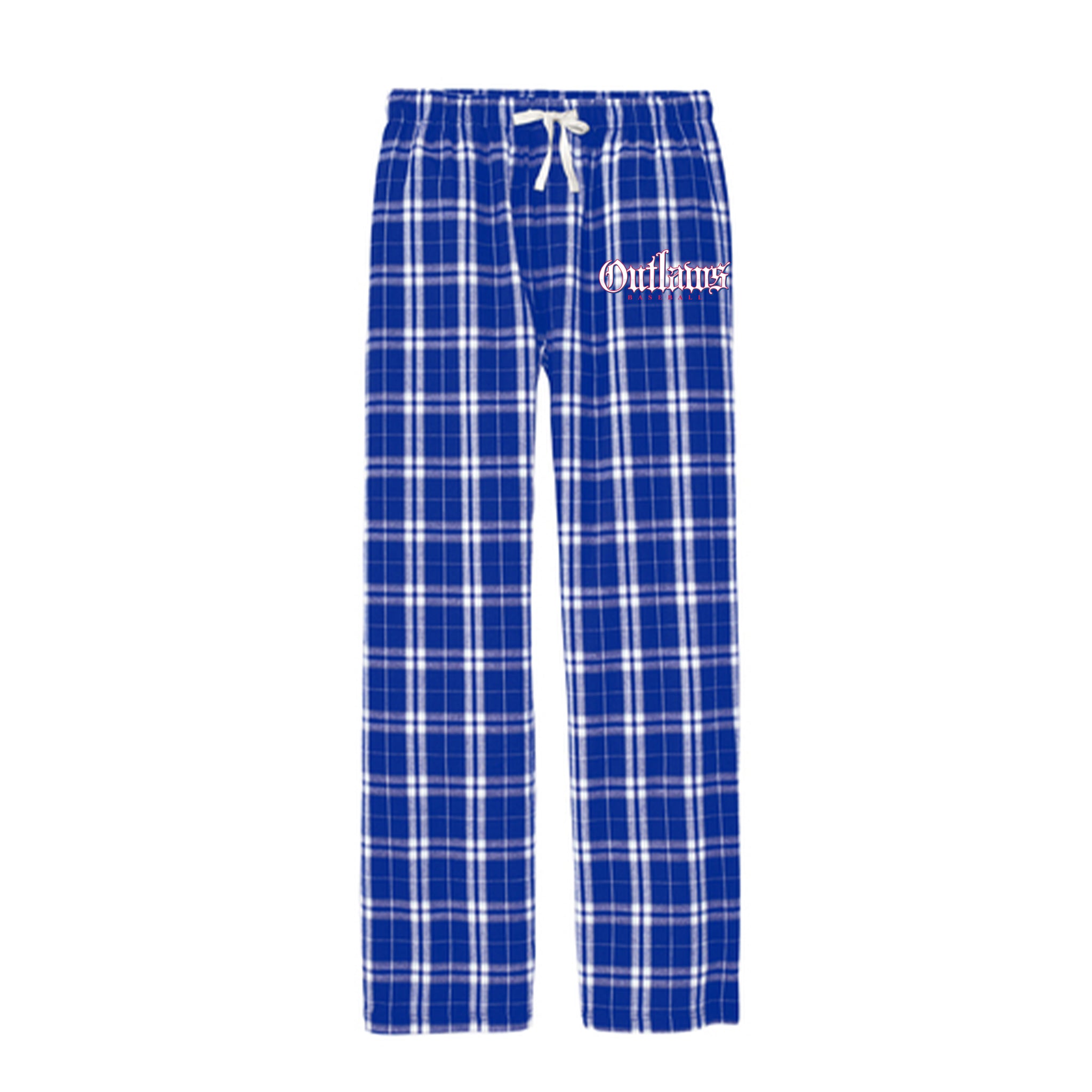 OUTLAWS BASEBALL Flannel Plaid Pant