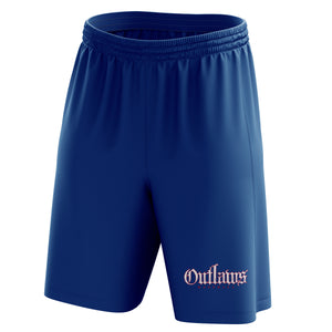 OUTLAWS BASEBALL MENS FULL SUB SHORTS