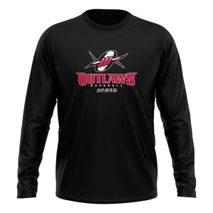 Outlaws Baseball Mens Full Sub Long Sleeve