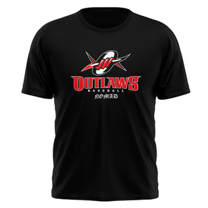 Outlaws Baseball Mens Full Sub Short Sleeve