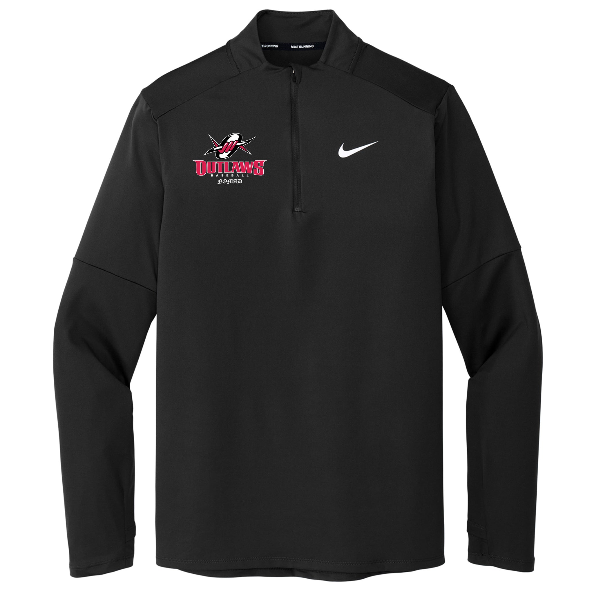 Outlaws Baseball Nike Dri-FIT Element 1/2-Zip