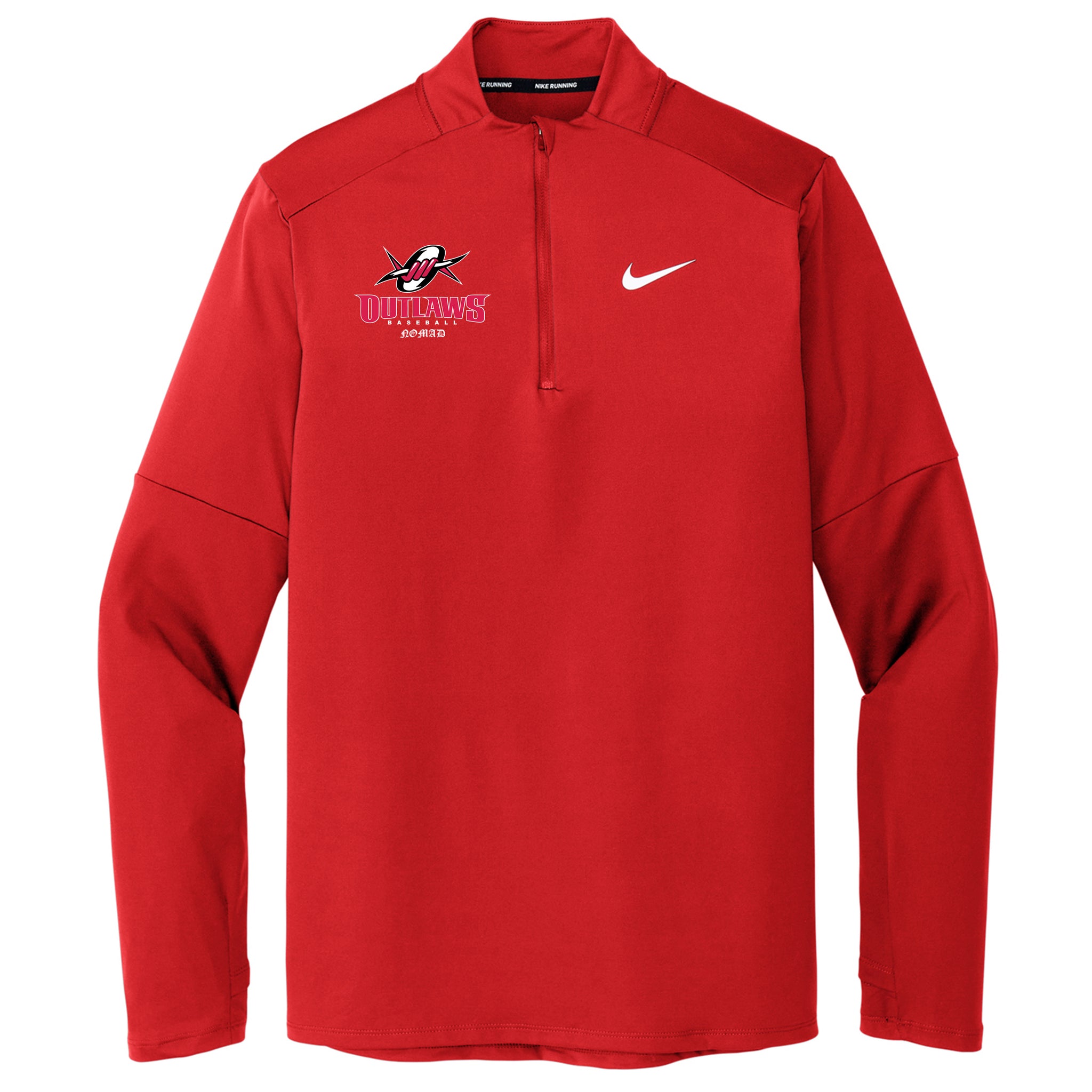 Outlaws Baseball Nike Dri-FIT Element 1/2-Zip