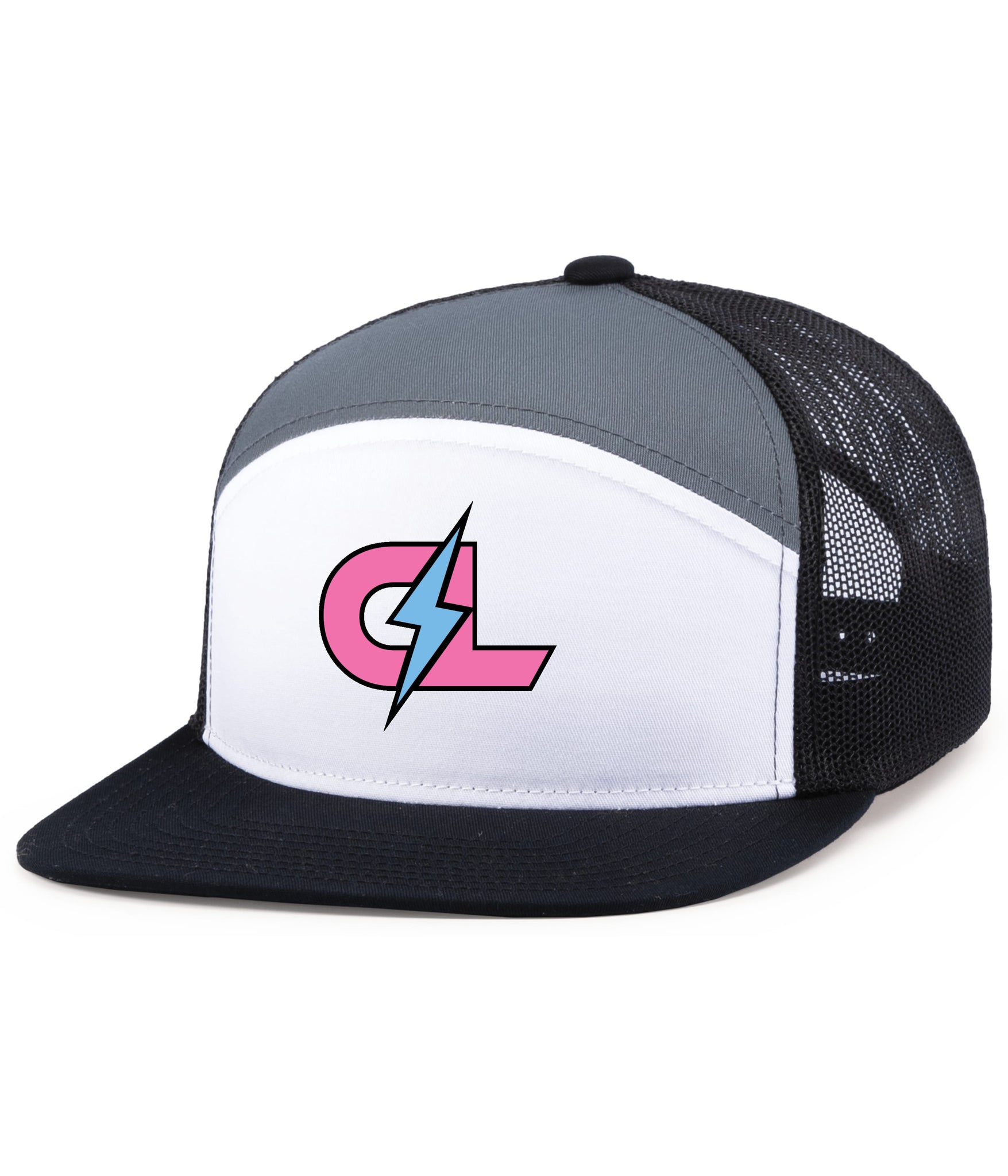 Carolina Lightning Fastpitch Pacific Headwear 6-Panel Trucker Snapback Hat