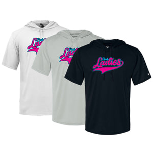 Pink Ladies Fastpitch Badger B-Core Hooded T-Shirt