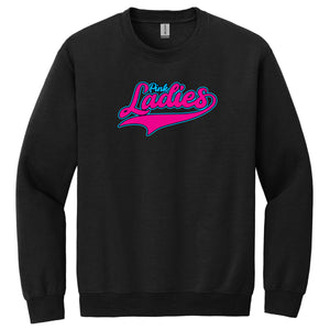 Pink Ladies Fastpitch Gildan® Heavy Blend™ Crewneck Sweatshirt