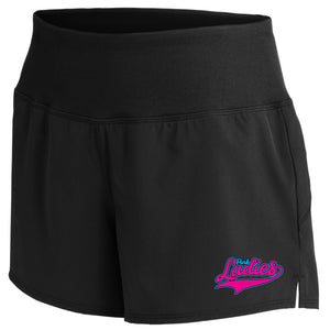 Pink Ladies Fastpitch Sport-Tek® Ladies Repeat Short