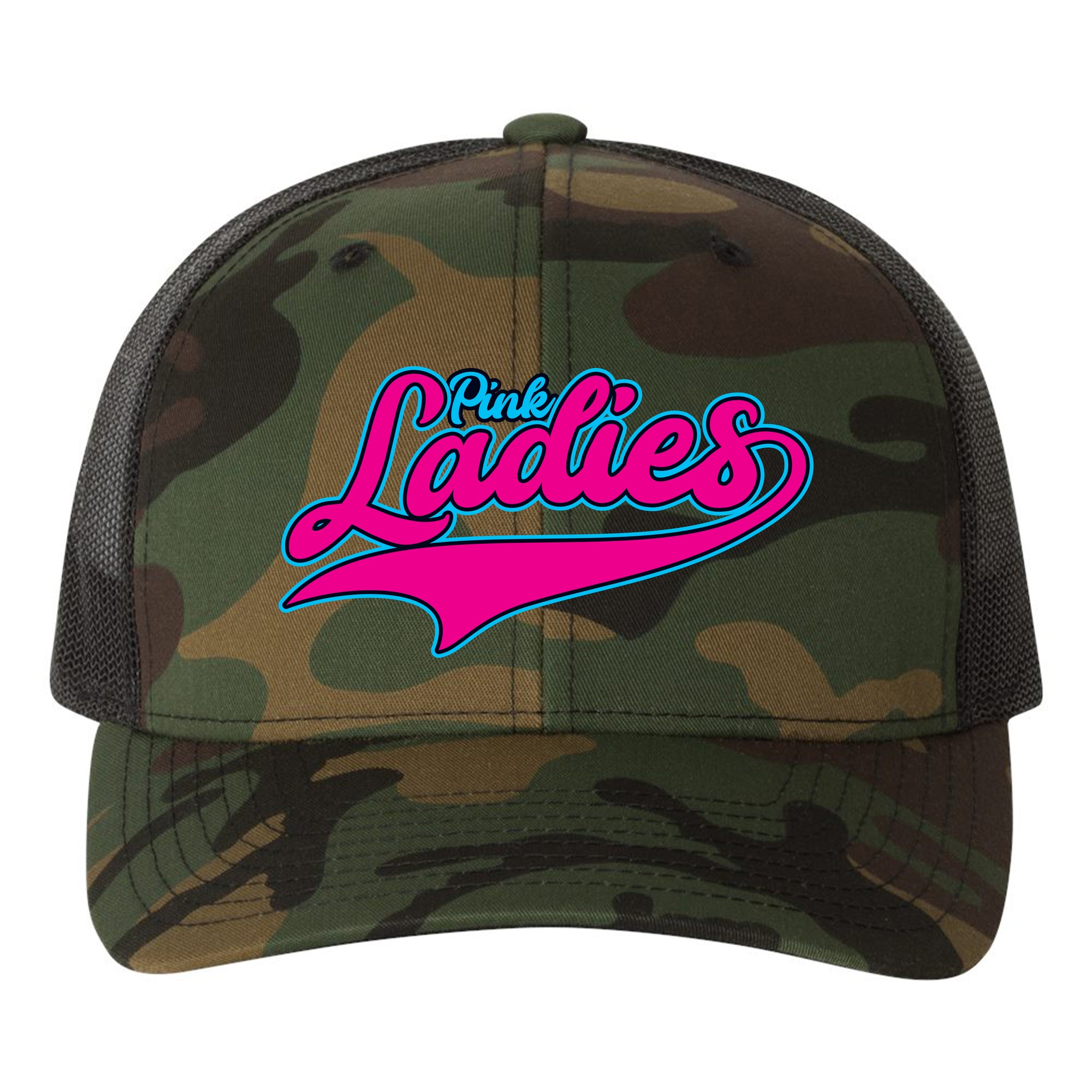 Pink Ladies Fastpitch YP Classics Retro Trucker Snapback Hat